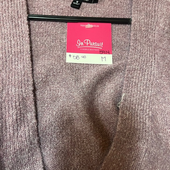 Purple cardigan - Picture 2 of 4